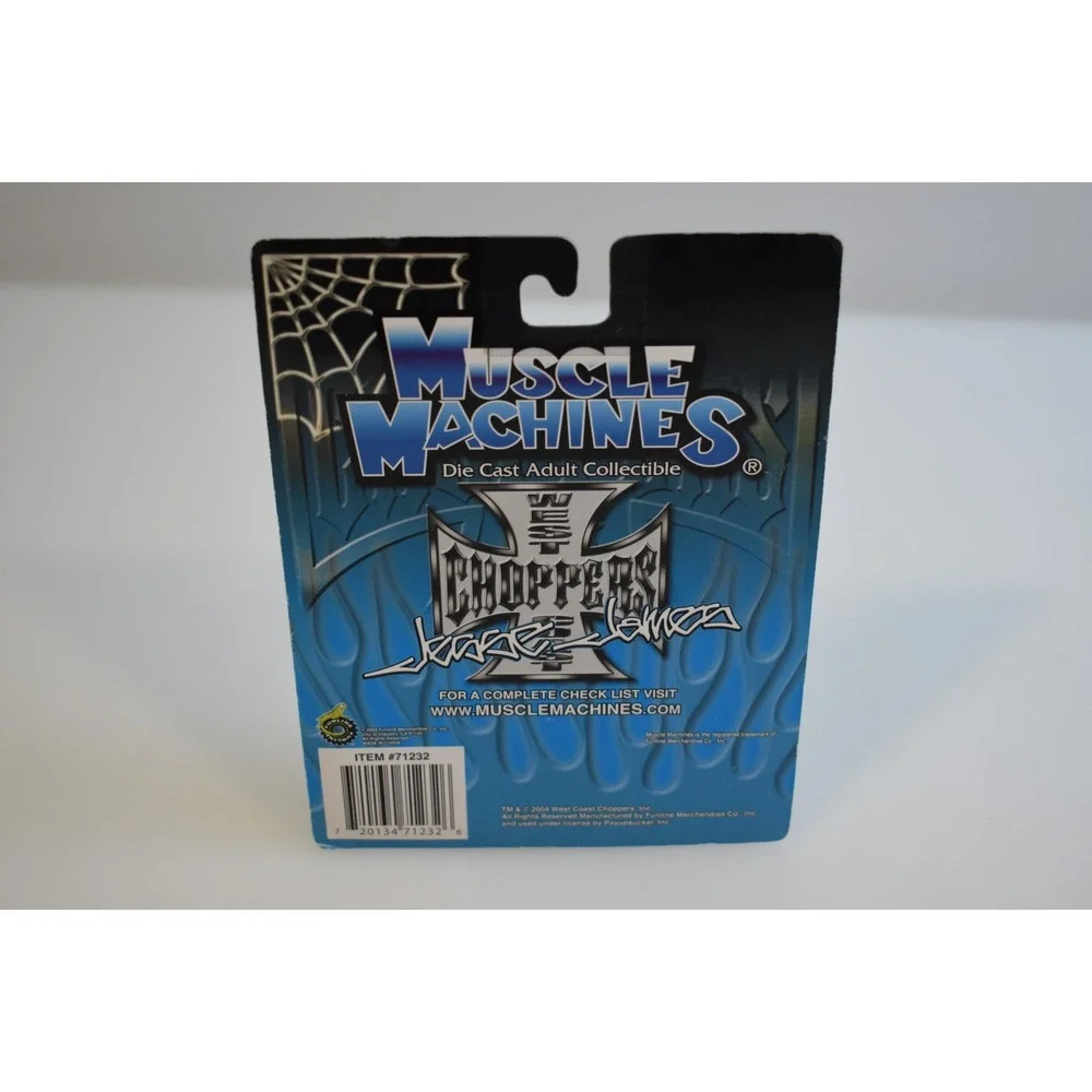 2004 Jesse James West Coast Choppers Cherry CFL JJ04-31-04 1:31 Scale